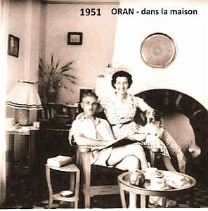 Oran - Dans la maison 03 - 1951